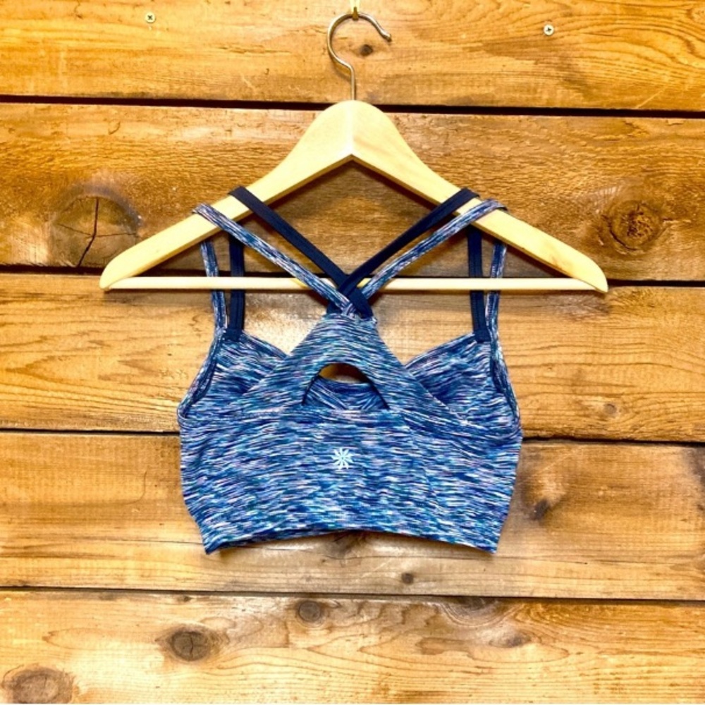 2 Athleta Sports Crop Tops - M - Picture 4 of 5